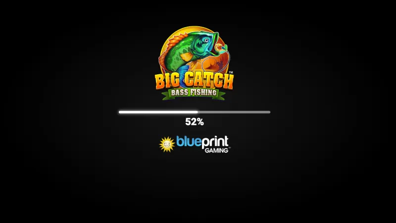 Big Catch Bass Fishing online pokie by Blueprint — in-game view